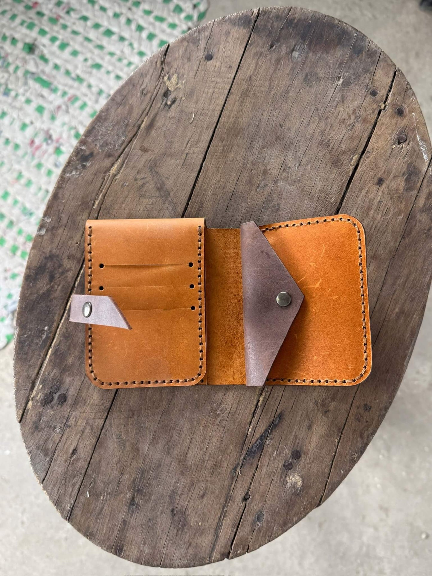Brown 3X1 Leather Wallet