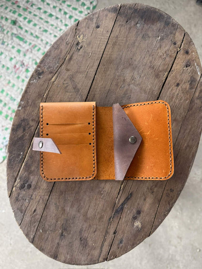 Brown 3X1 Leather Wallet