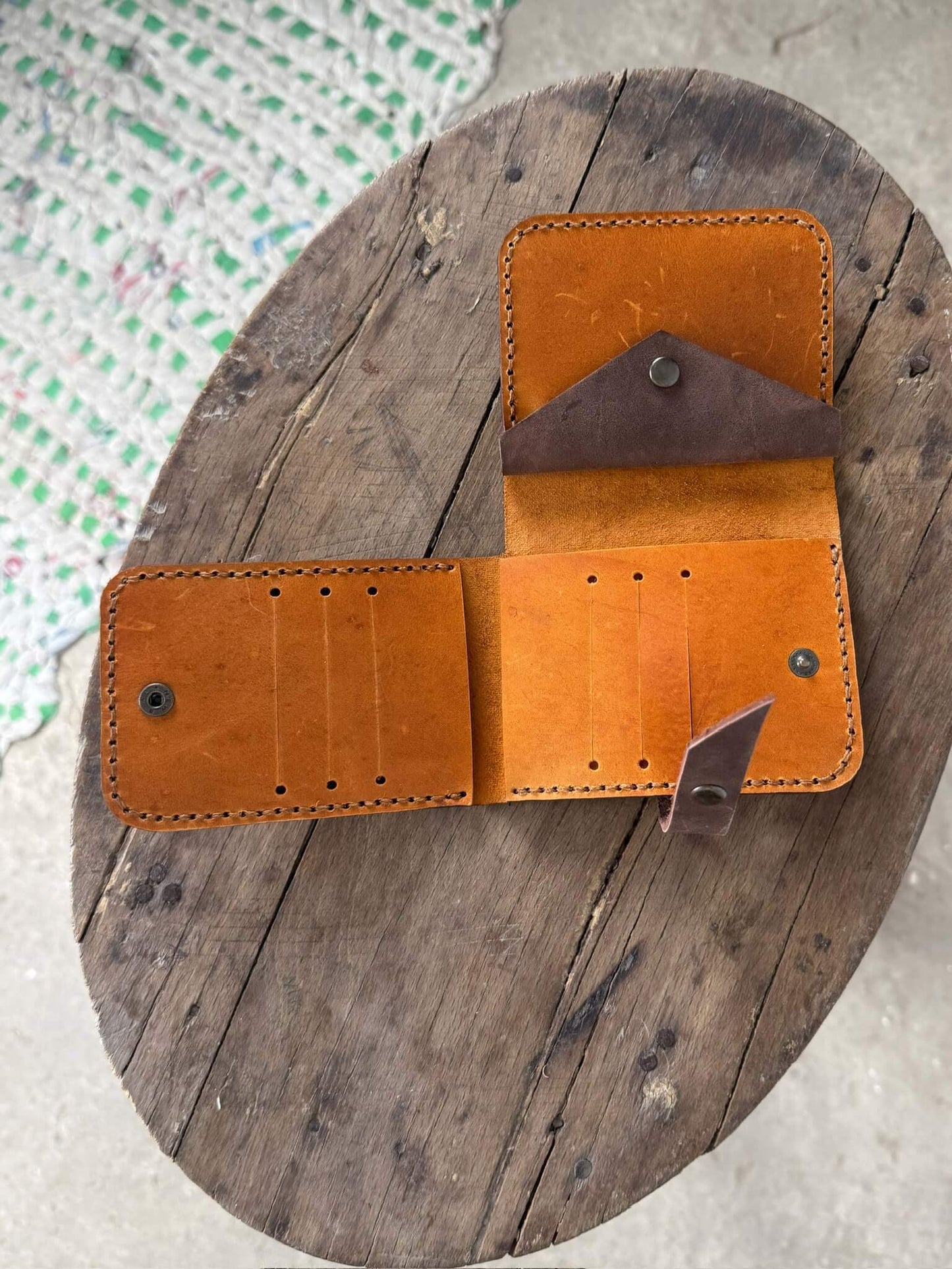 Brown 3X1 Leather Wallet