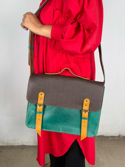 Colorblock Crossbody Bag