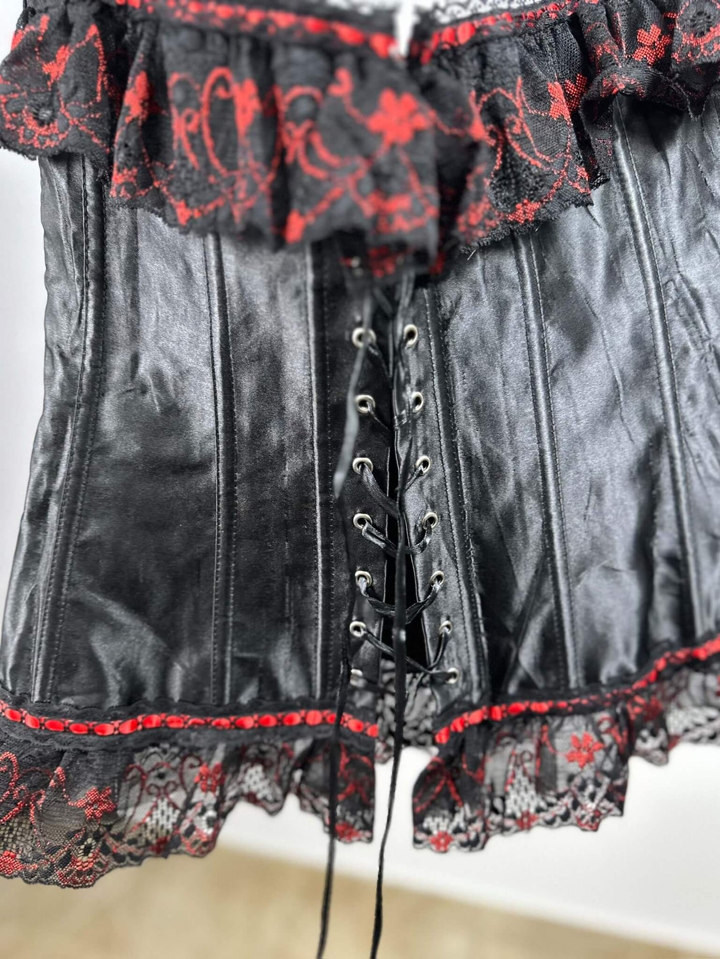 Black Corset with Bows