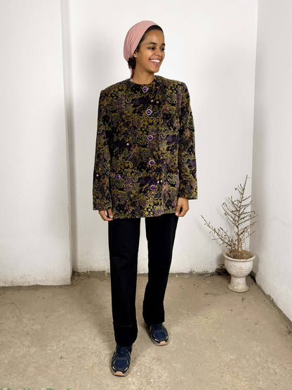 Patterned Vintage Blazer