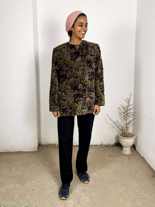 Patterned Vintage Blazer