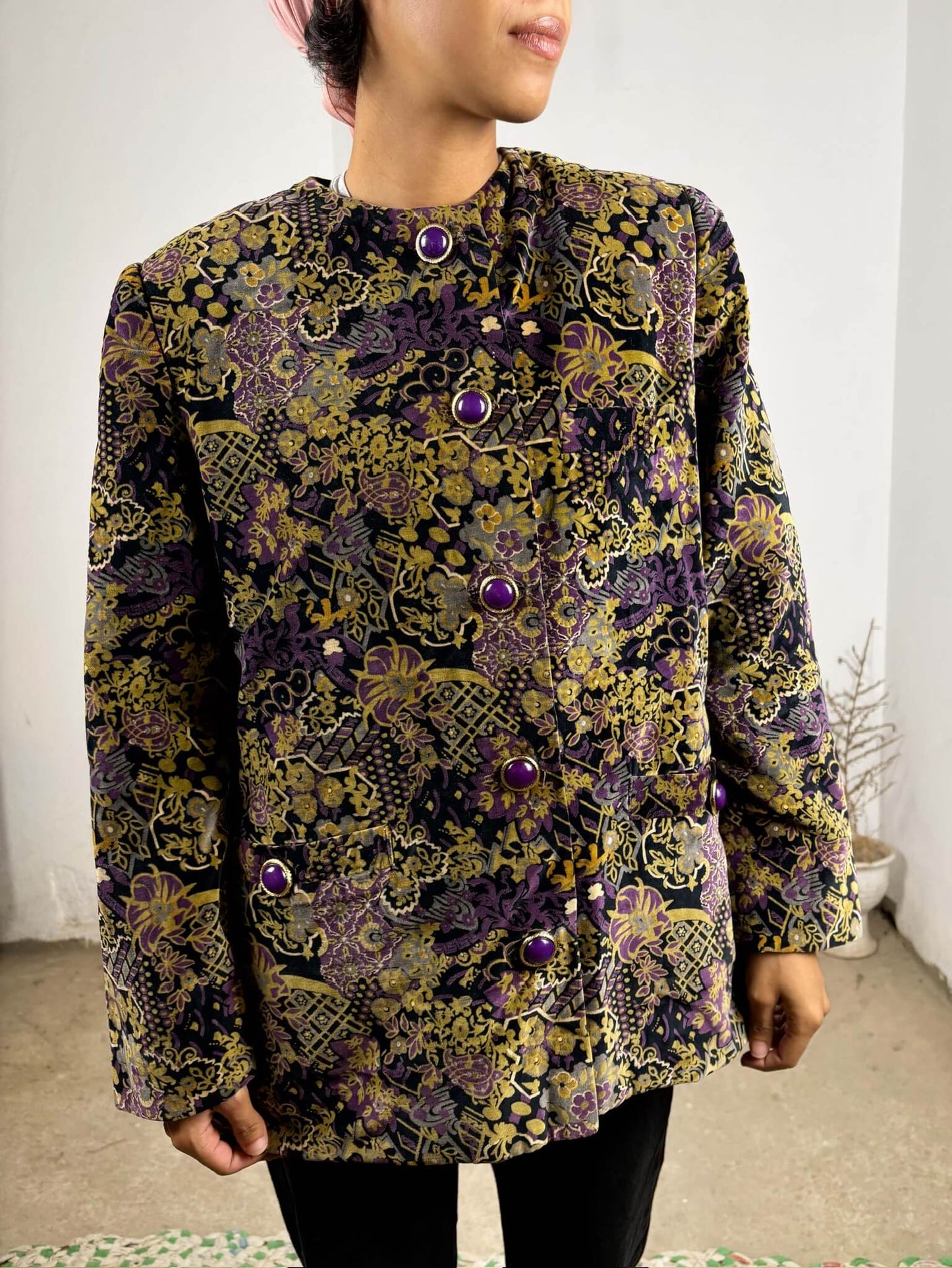 Patterned Vintage Blazer
