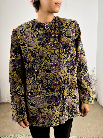 Patterned Vintage Blazer