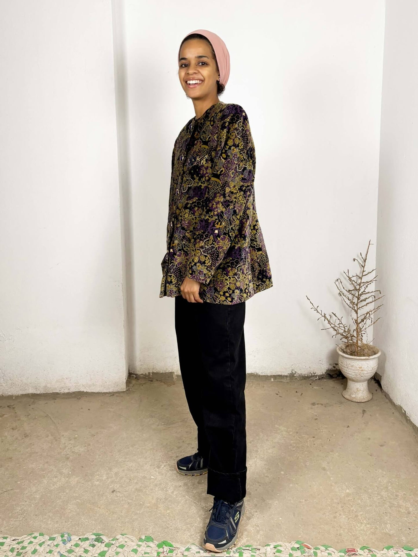 Patterned Vintage Blazer