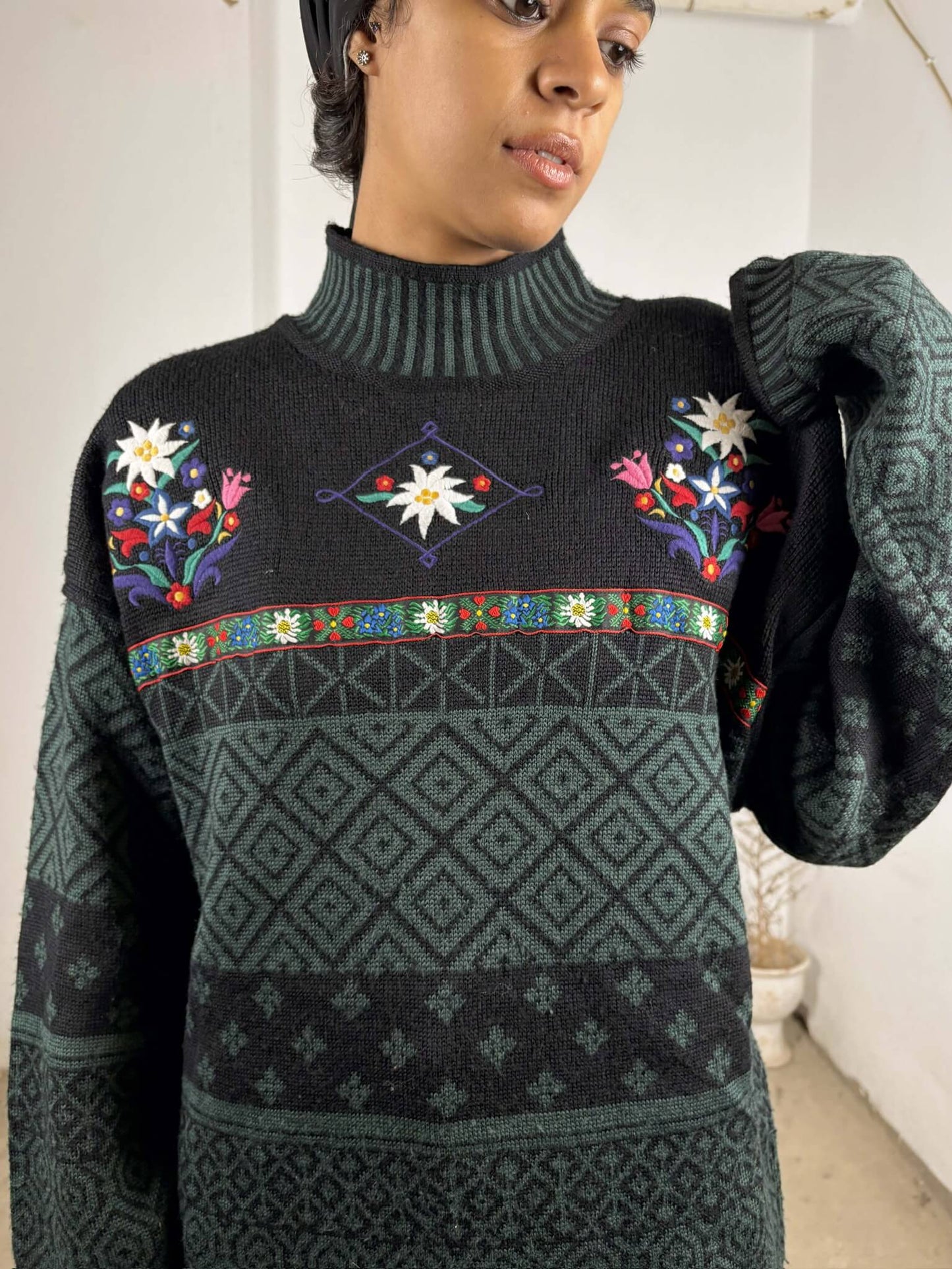 Vintage Obermeyer Wool Sweater