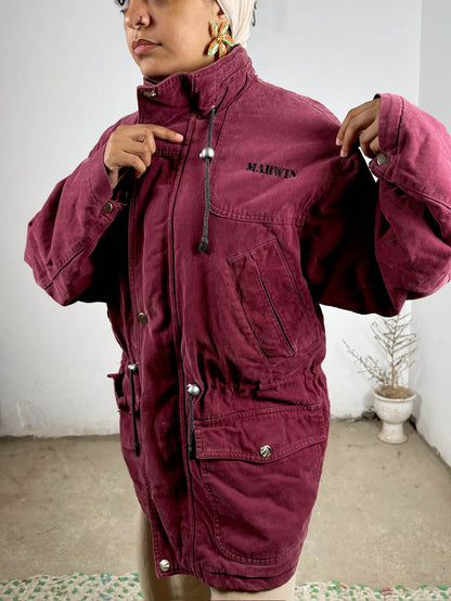 Vintage Plum Jacket