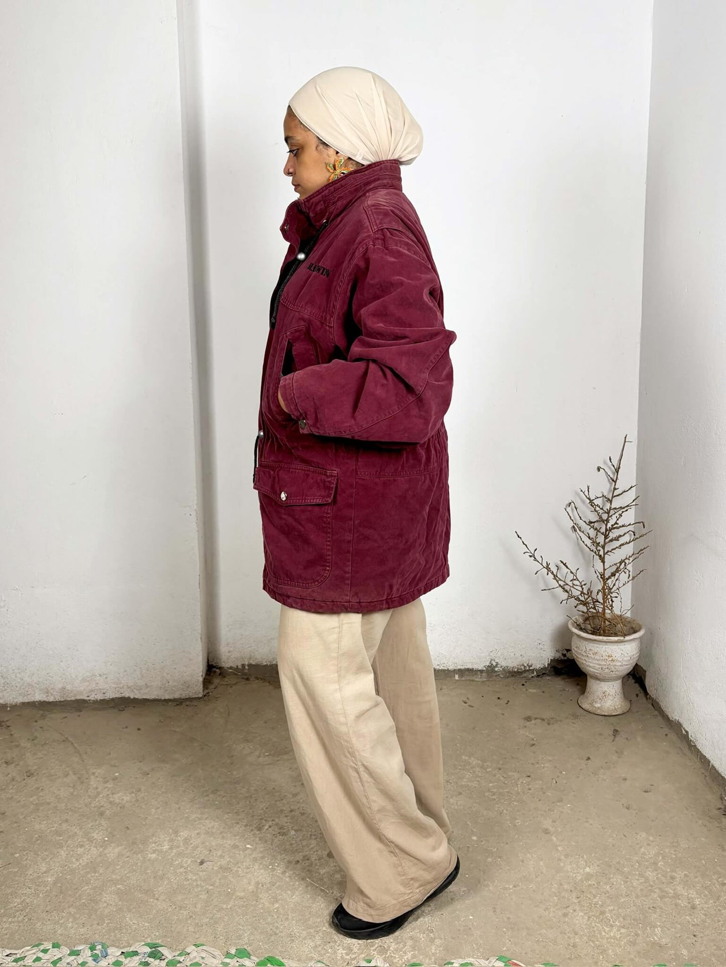 Vintage Plum Jacket