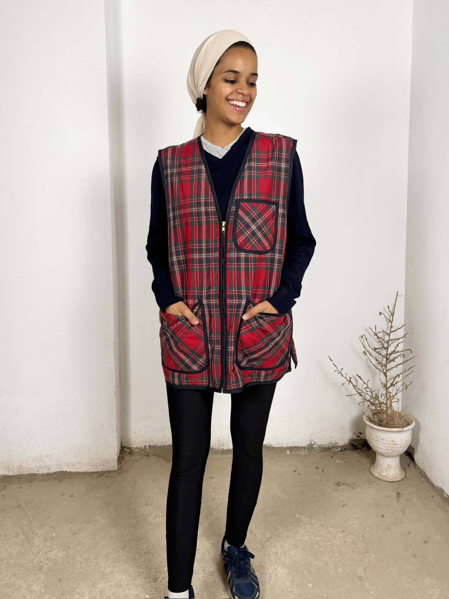 Plaid Vintage Vest