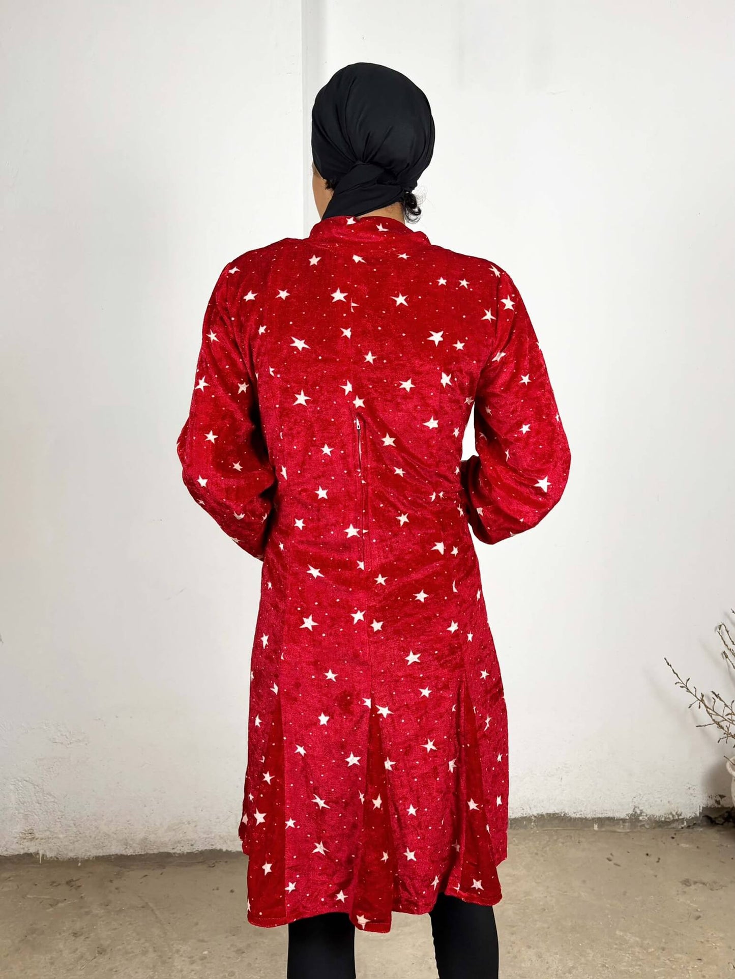 Vintage Stars Red Dress