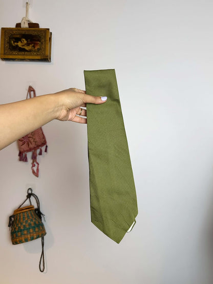 Sage Green Vintage Tie