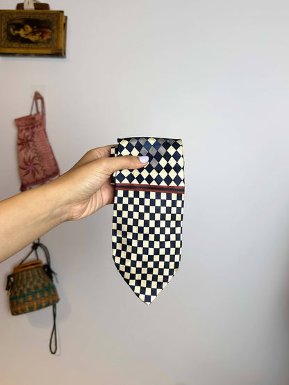 Patterned Silk Tie