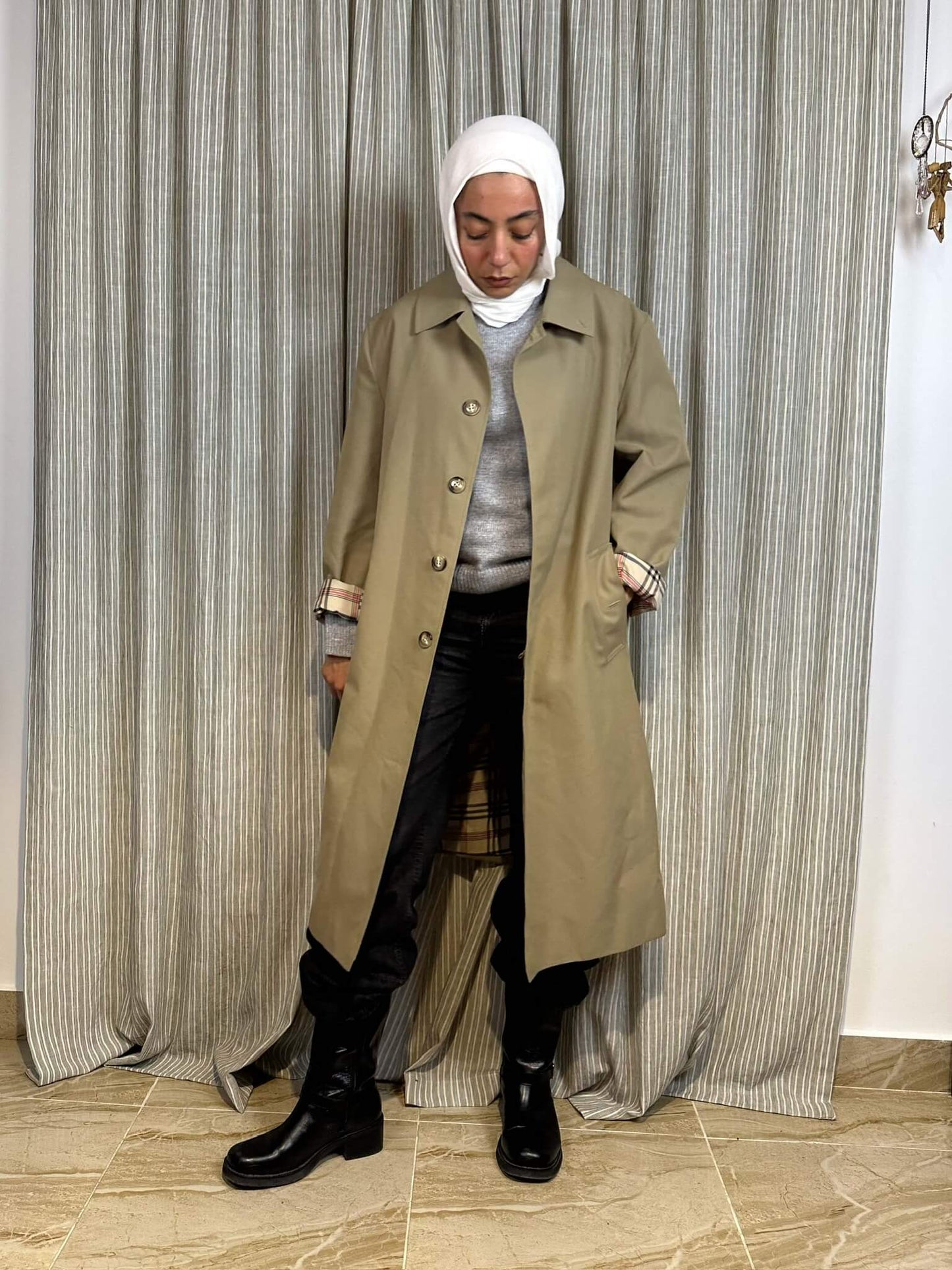 Vintage Beige Coat
