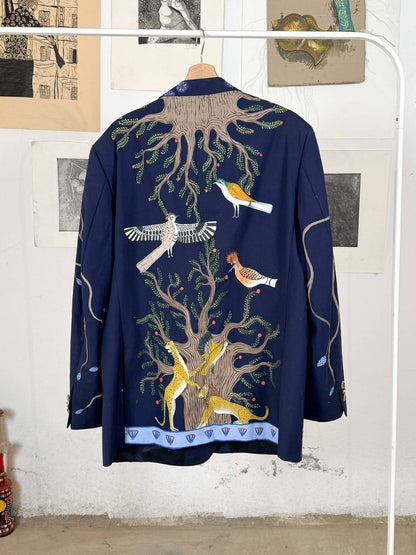 Ancient Egyptian Handpainted Blazer