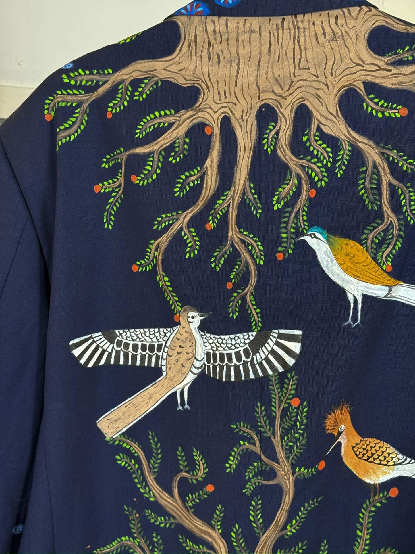 Ancient Egyptian Handpainted Blazer