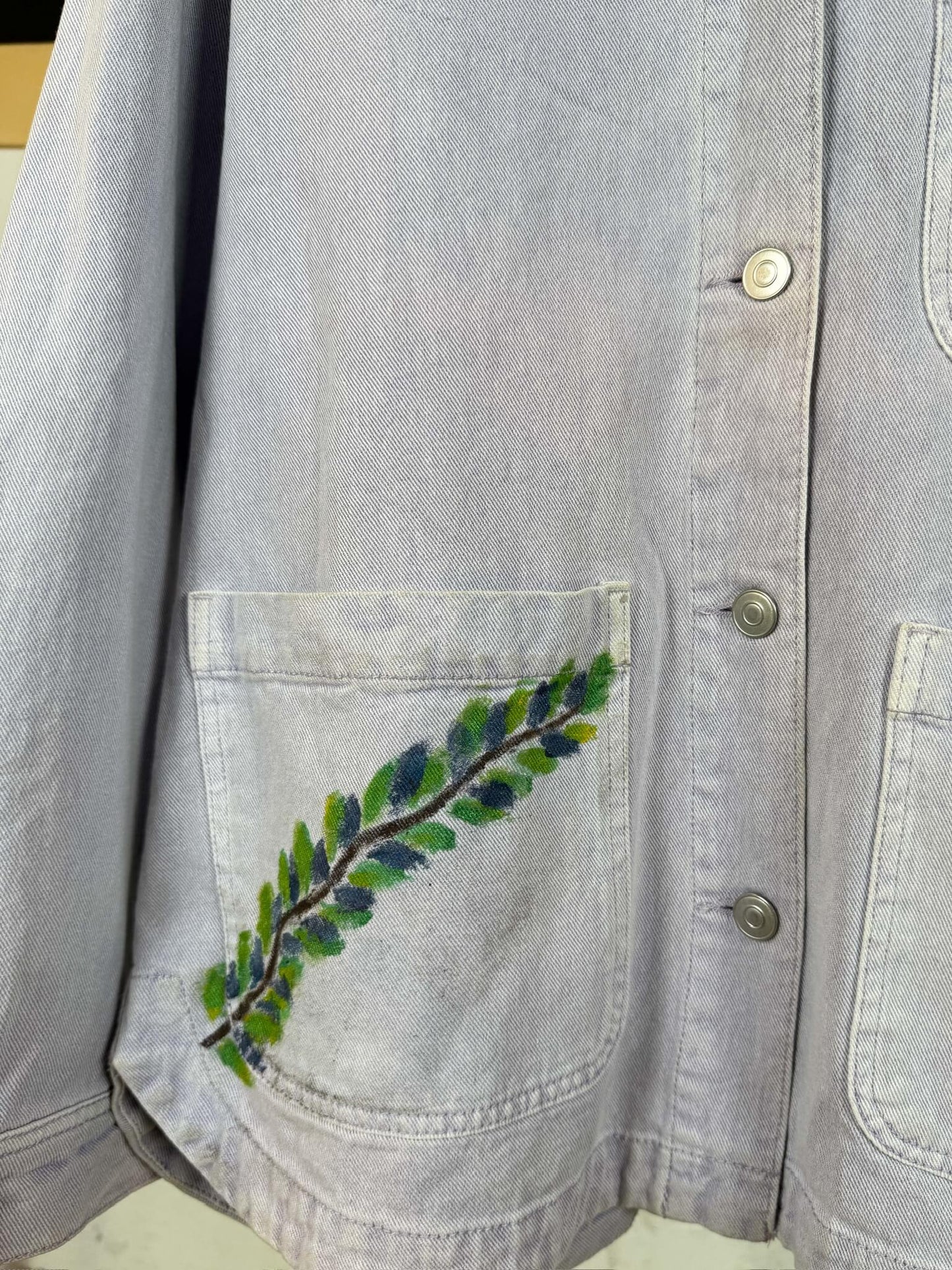 Birds of Acascia Jeans Jacket
