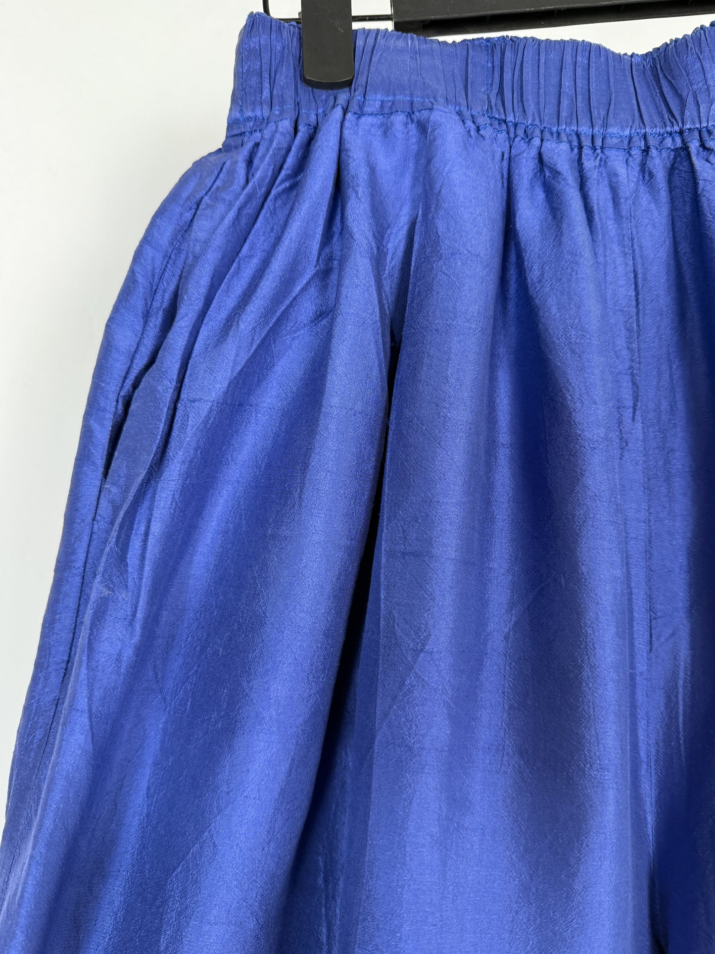 Vintage Silk Blue Culottes