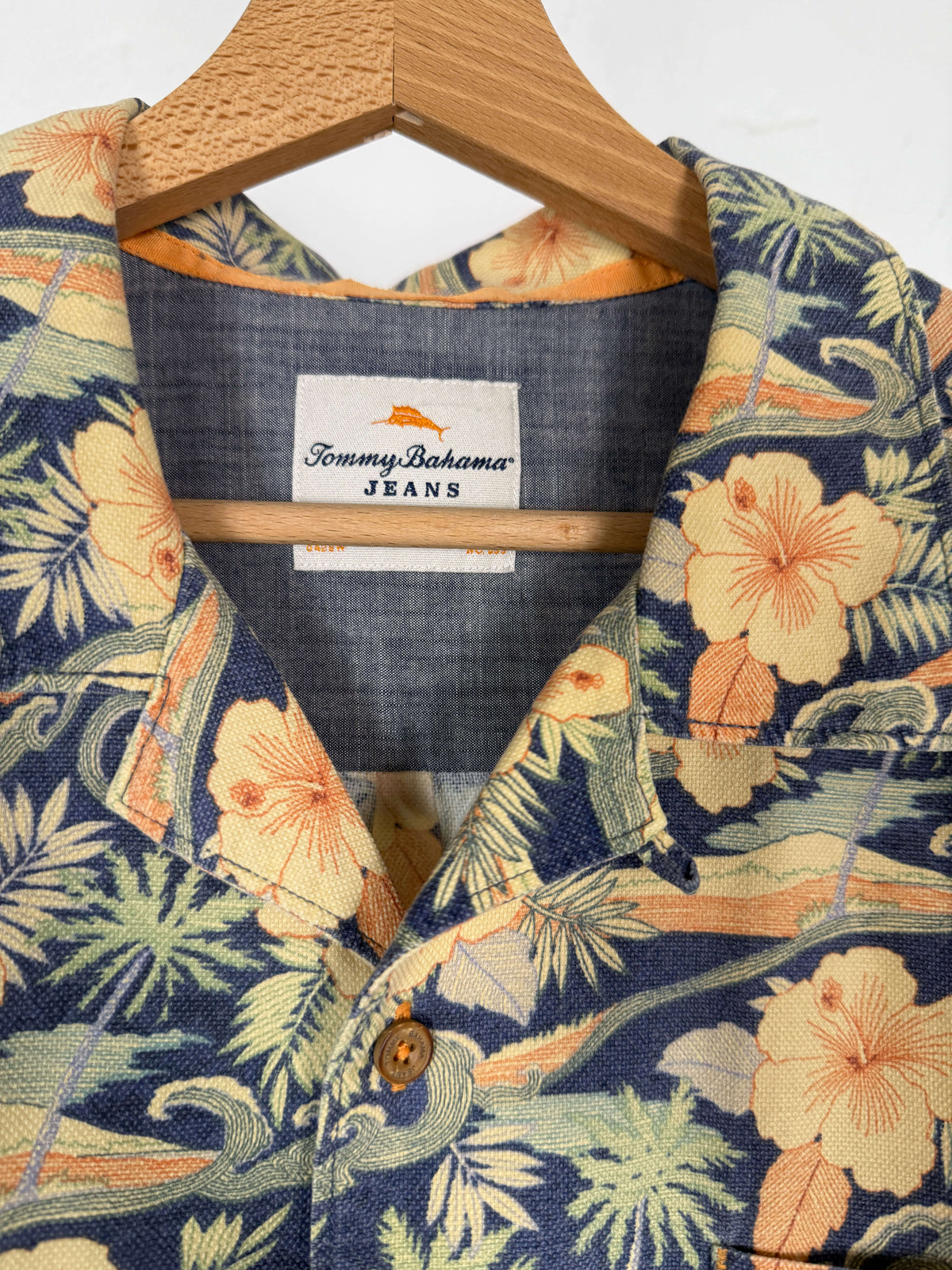 Palms and Flowers Patterned Shirt
