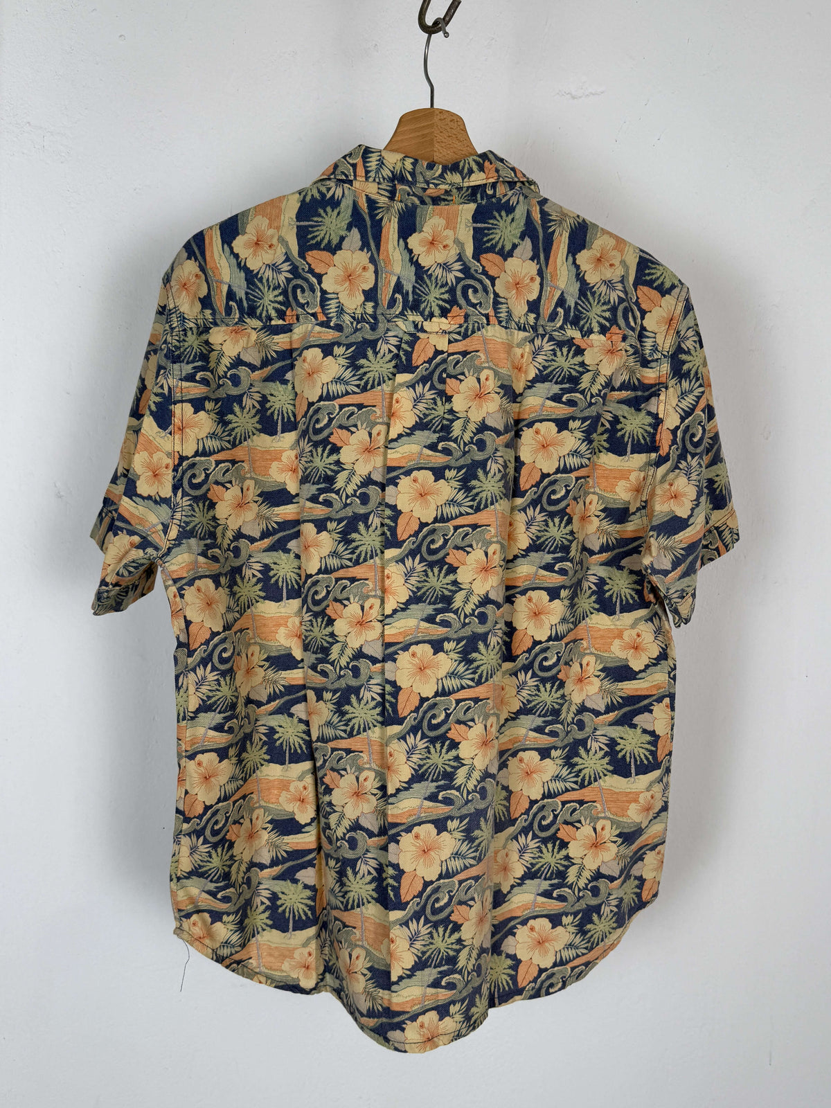 Palms and Flowers Patterned Shirt