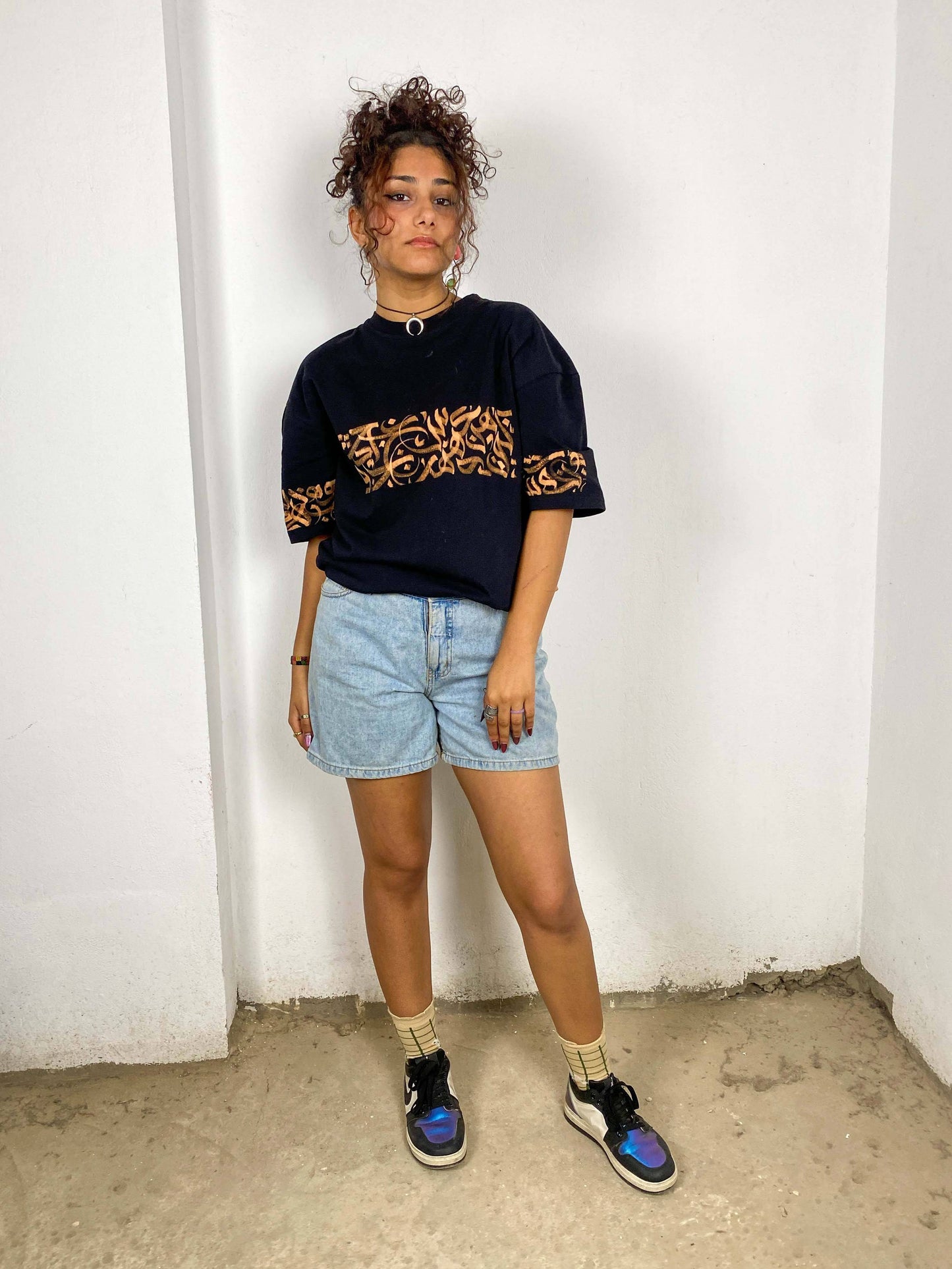 Calligraphy Handpainted T-shirt